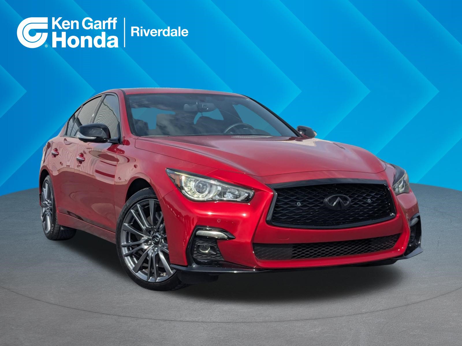 Used 2021 INFINITI Q50 Red Sport 400