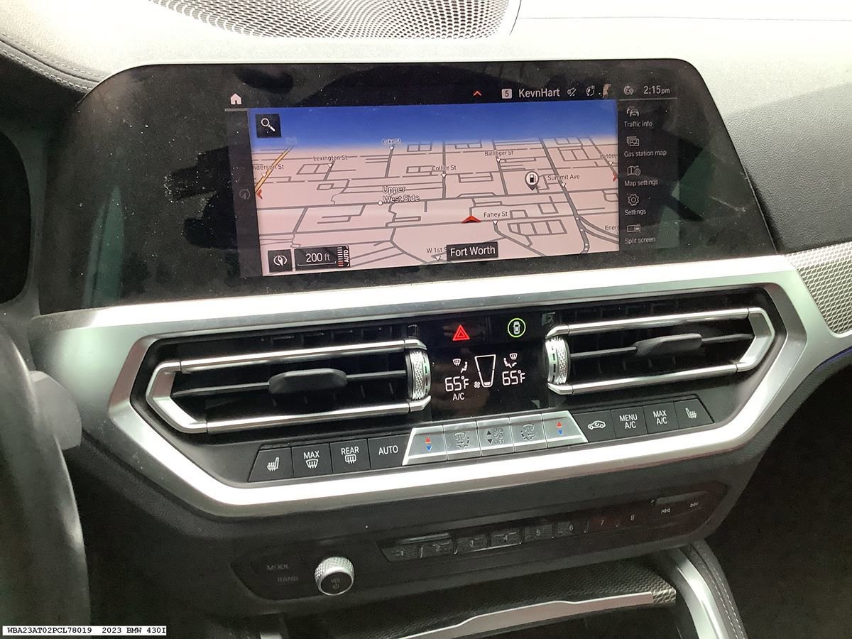 Used 2023 BMW 430i Convertible w/ M Sport Package RWD image 10