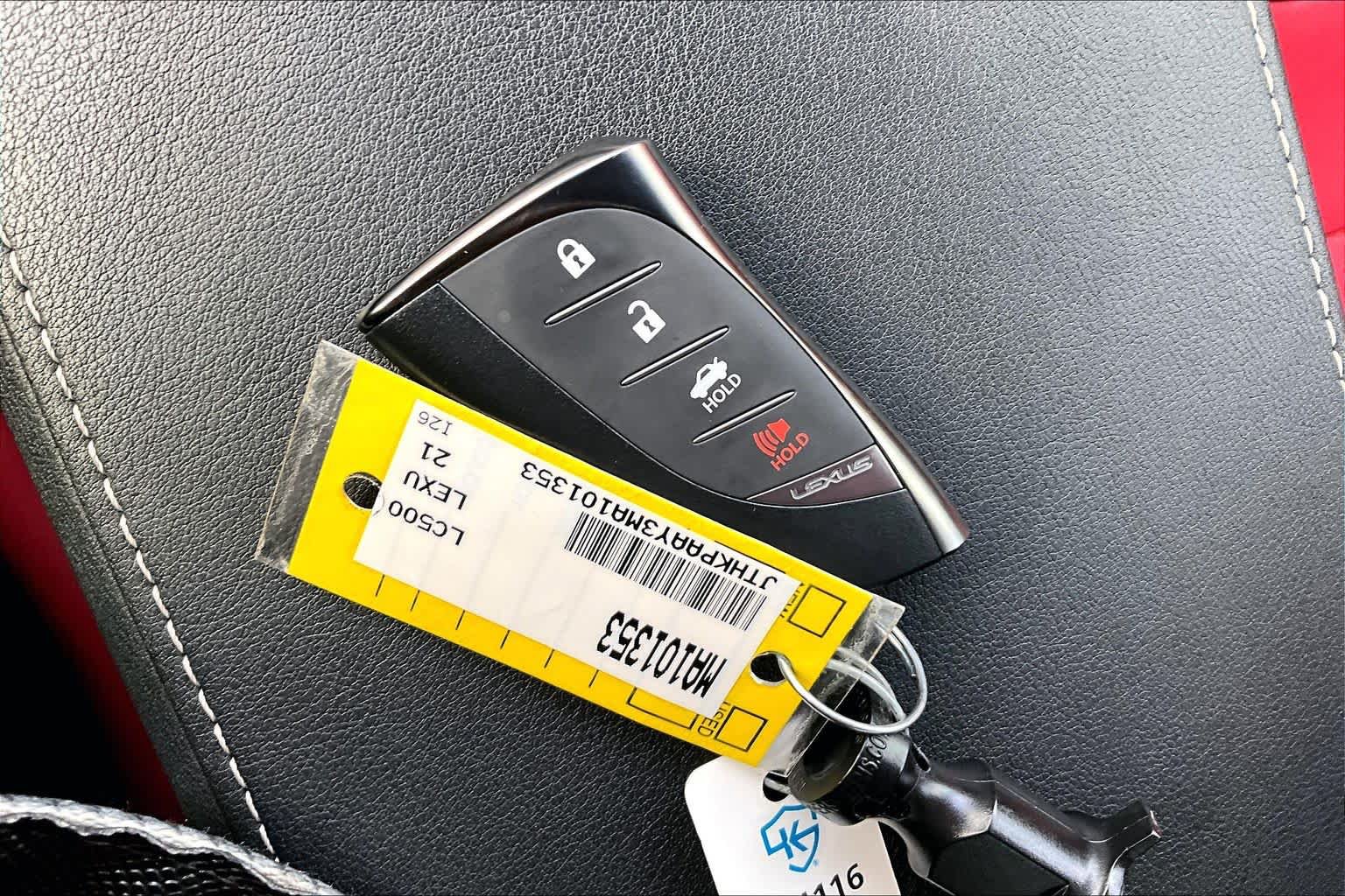 Used 2021 Lexus LC 500 Convertible w/ Touring Package RWD image 15