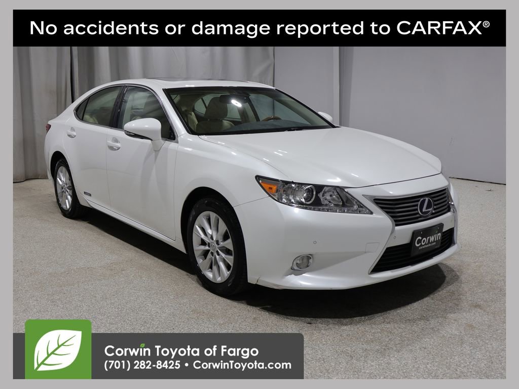 Used 2014 Lexus ES 300h w/ Premium Package w/Bamboo Trim FWD image 1