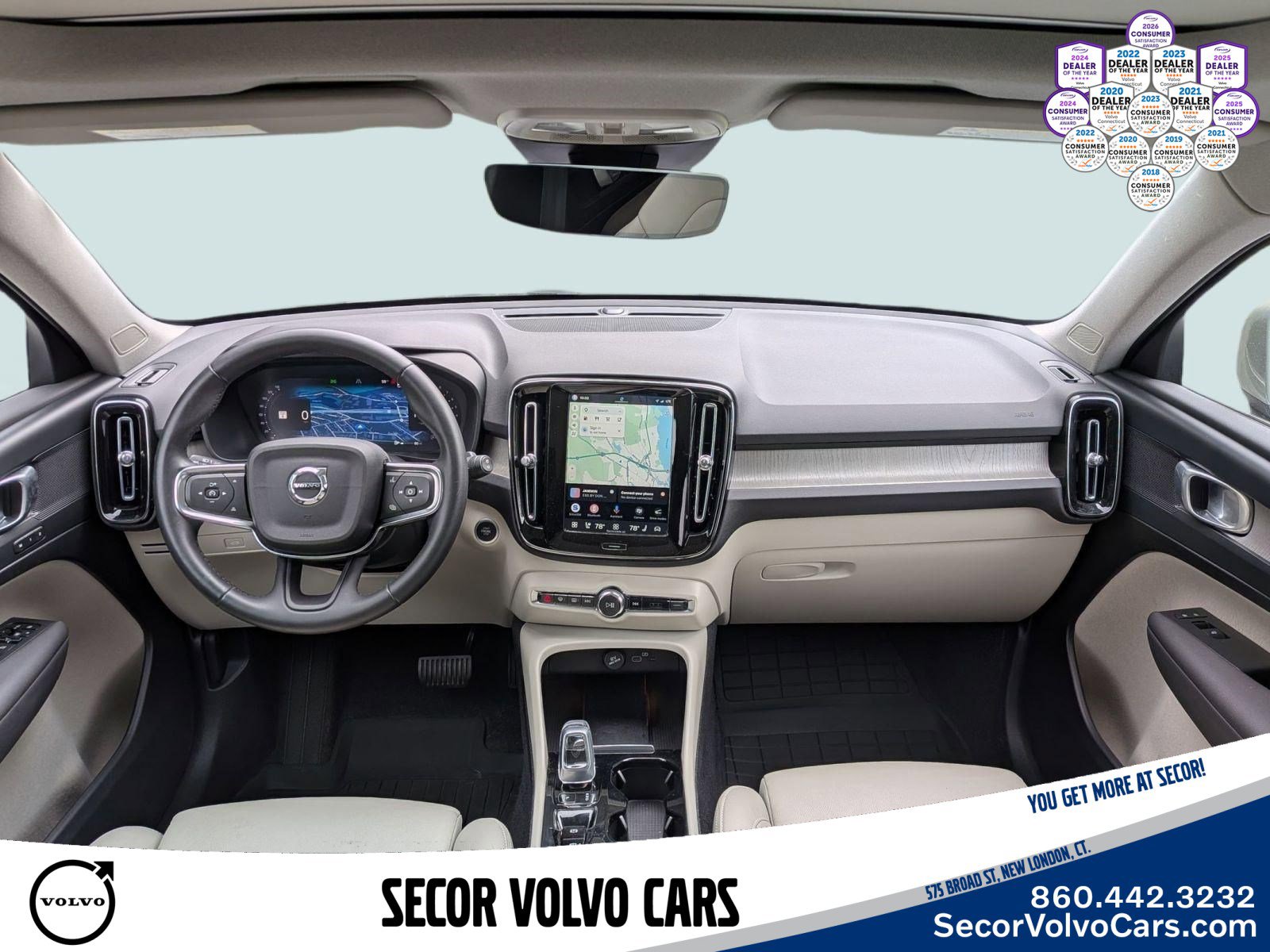 Certified 2023 Volvo XC40 B5 Plus w/ Driver Assist Package AWD/4WD image 22
