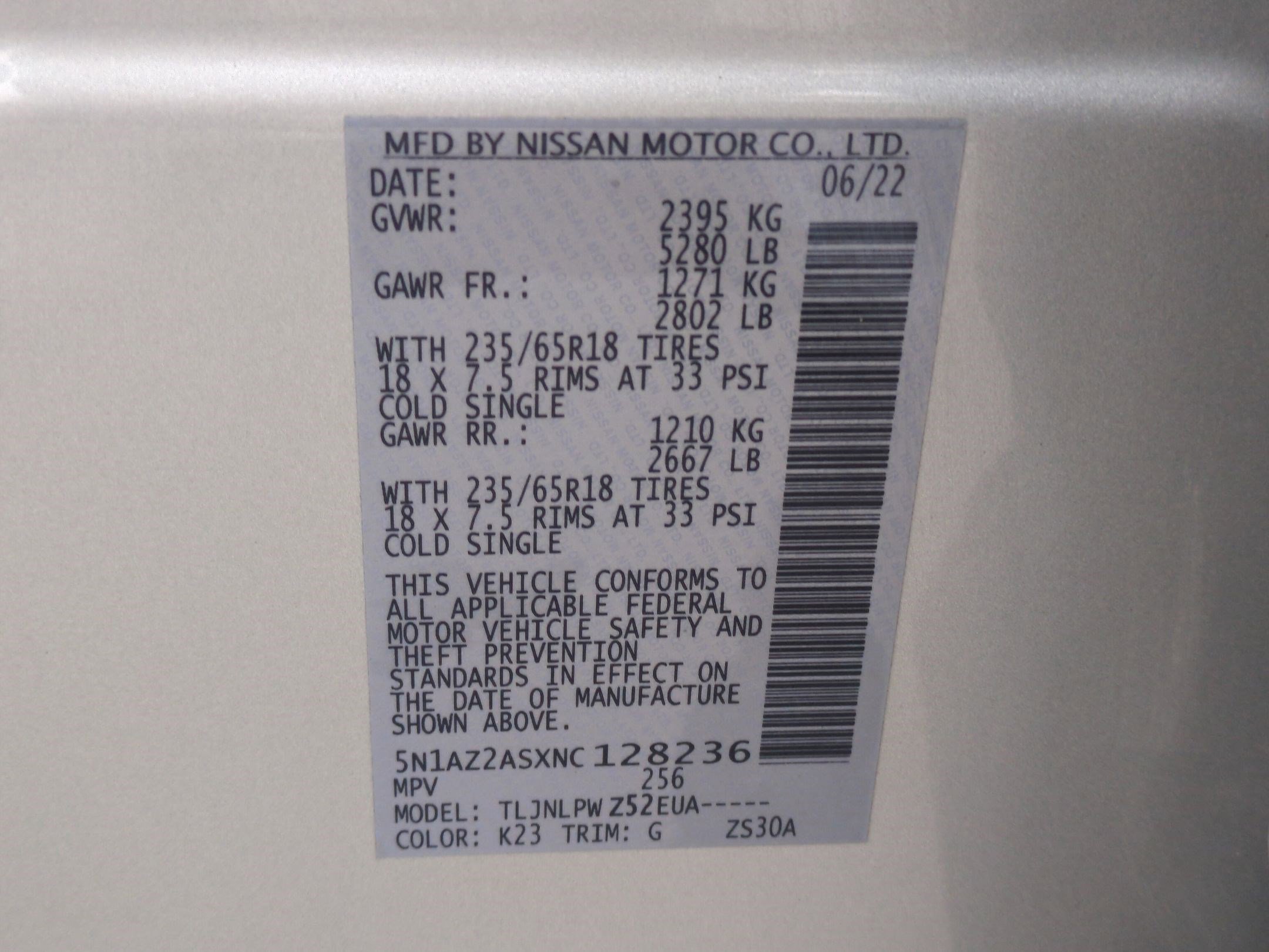 Used 2022 Nissan Murano S image 36