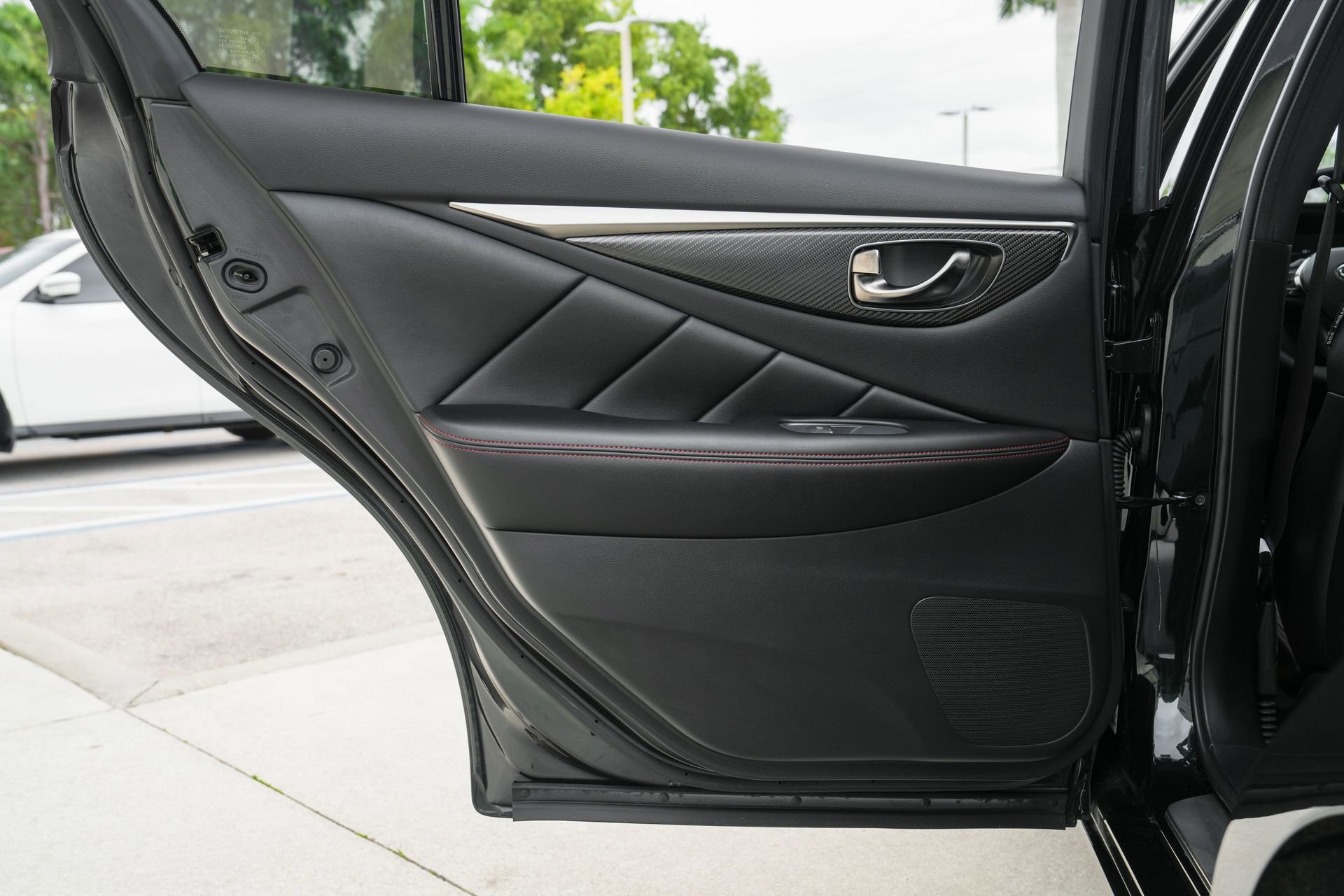 Used 2023 INFINITI Q50 Red Sport 400 w/ Black Opal Edition image 32