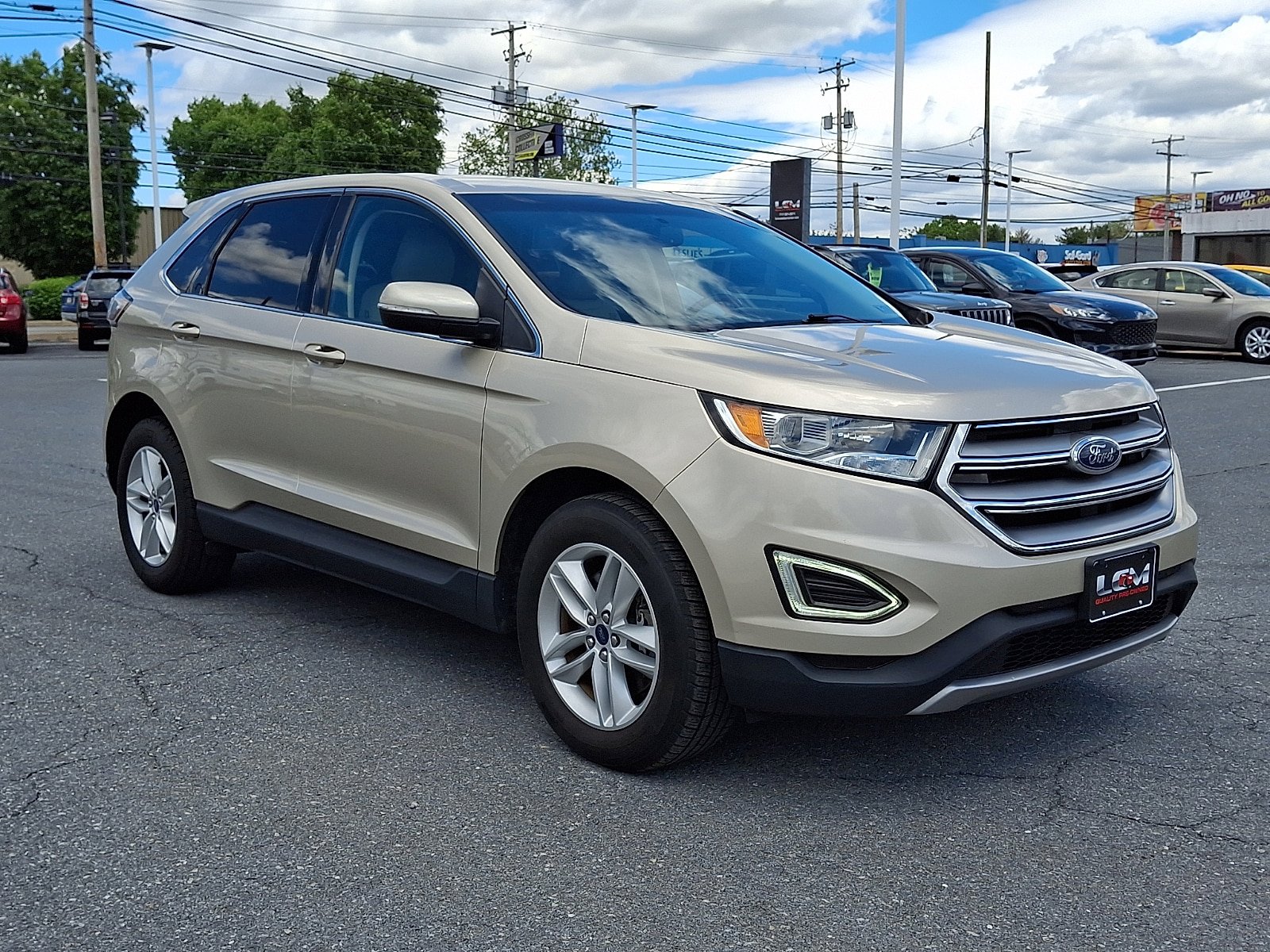Used 2017 Ford Edge SEL w/ Class II Trailer Tow Package AWD/4WD video 3