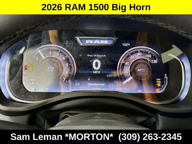 New 2026 RAM 1500 Big Horn AWD/4WD image 12