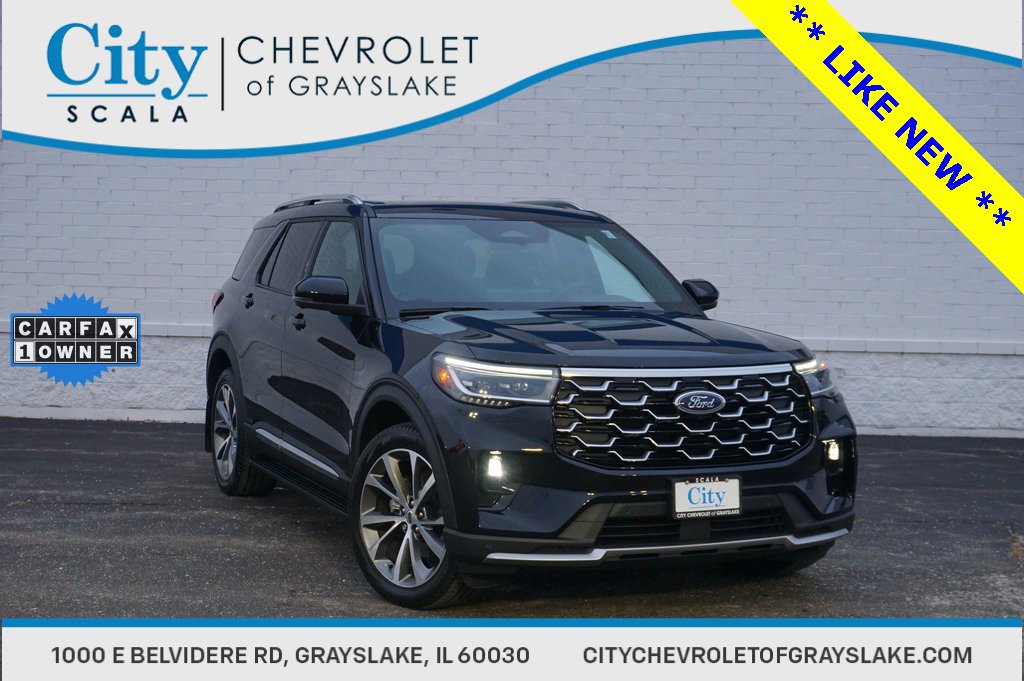 Used 2025 Ford Explorer Platinum w/ Ultimate Package