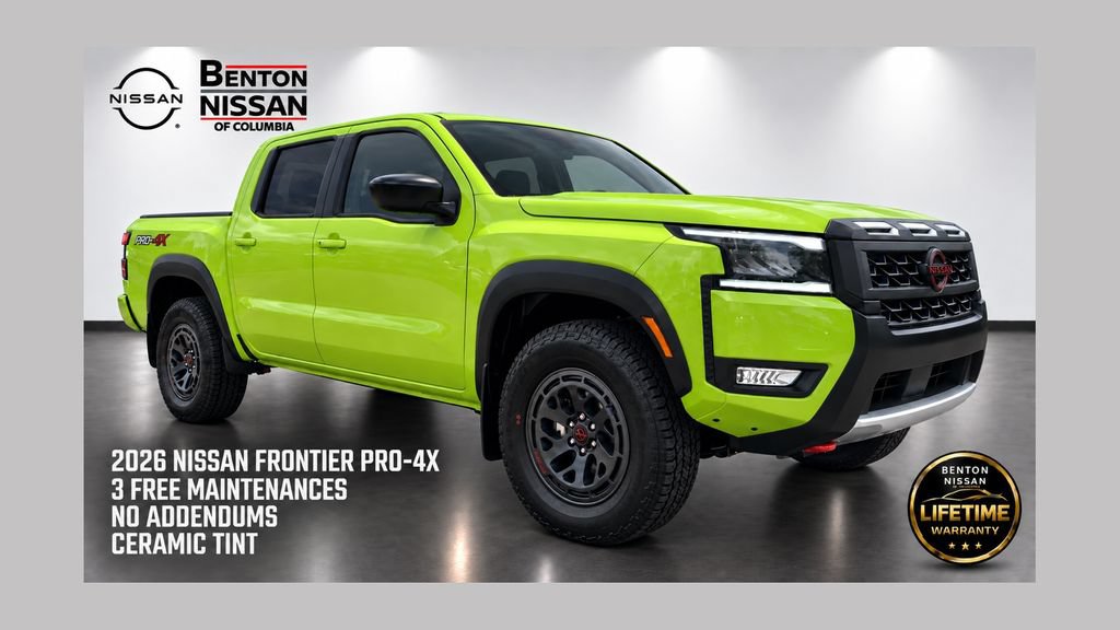 New 2026 Nissan Frontier PRO-4X w/ Pro Premium Package