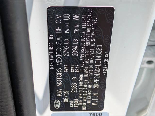 Used 2020 Kia Forte Sedan FWD image 27