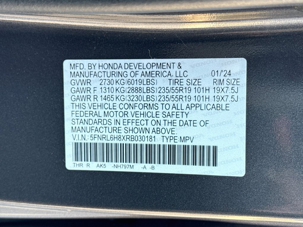 Used 2024 Honda Odyssey Touring image 40