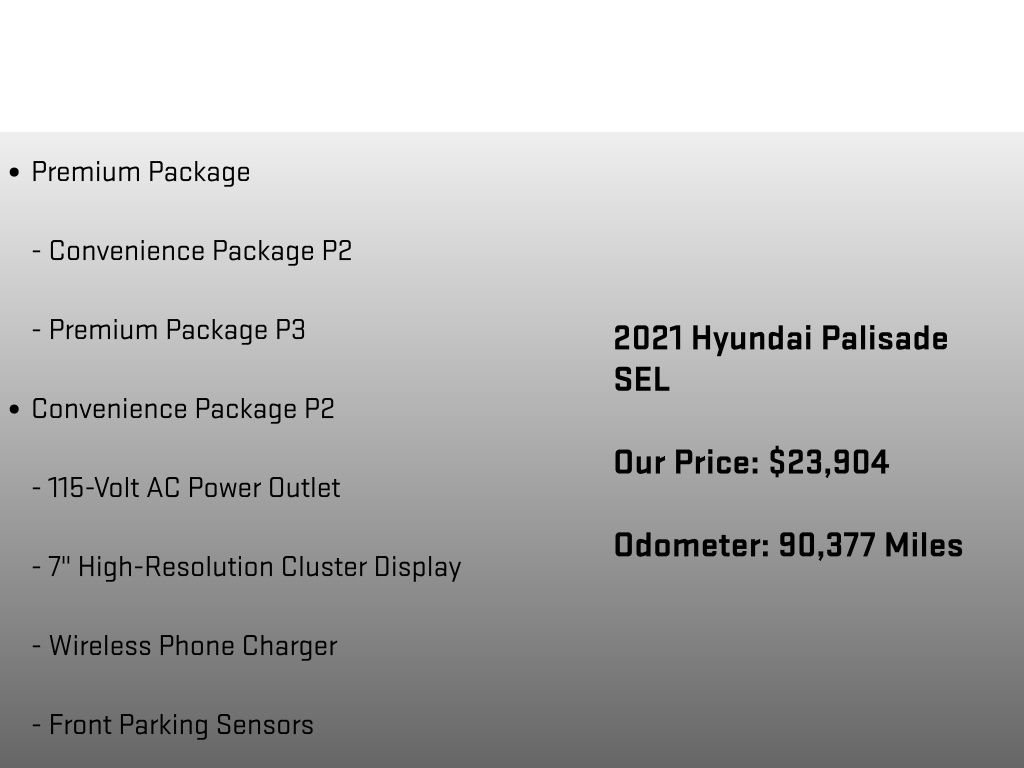Used 2021 Hyundai Palisade SEL w/ Premium Package AWD/4WD image 6