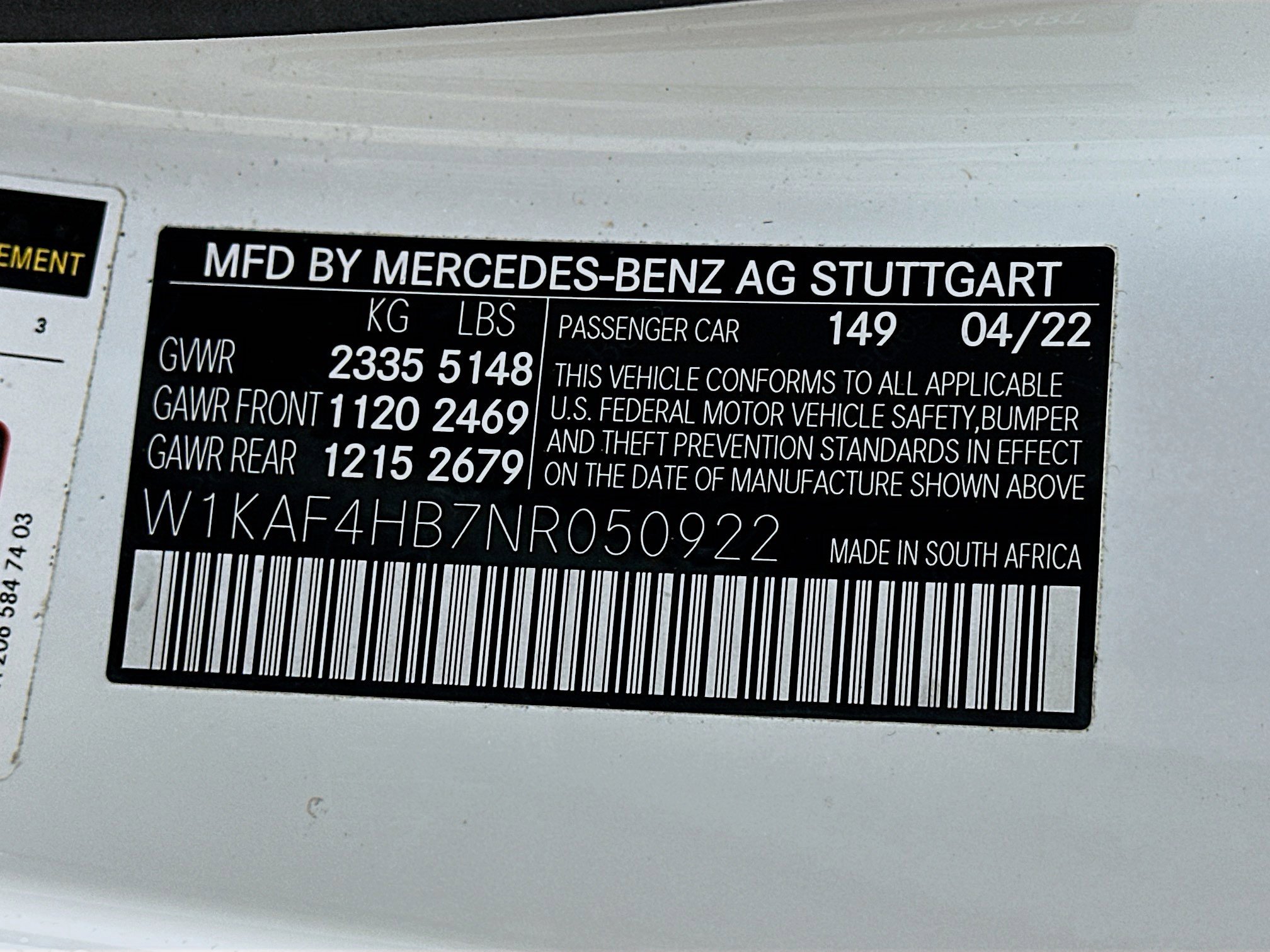 Certified 2022 Mercedes-Benz C 300 4MATIC Sedan image 11