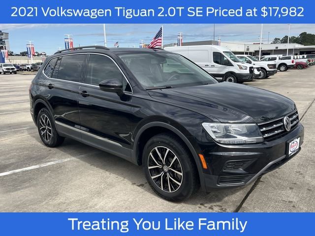 Used 2021 Volkswagen Tiguan SE w/ Panoramic Sunroof Package AWD/4WD video 1