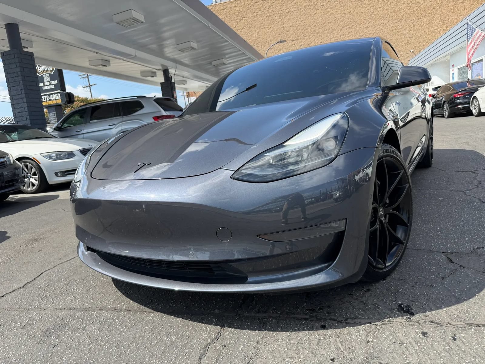 Used 2021 Tesla Model 3 Long Range AWD/4WD image 3