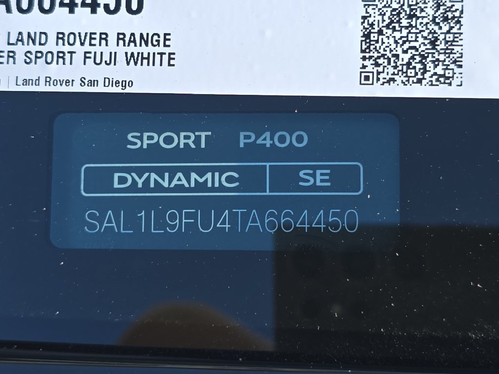 New 2026 Land Rover Range Rover Sport Dynamic SE AWD/4WD image 37