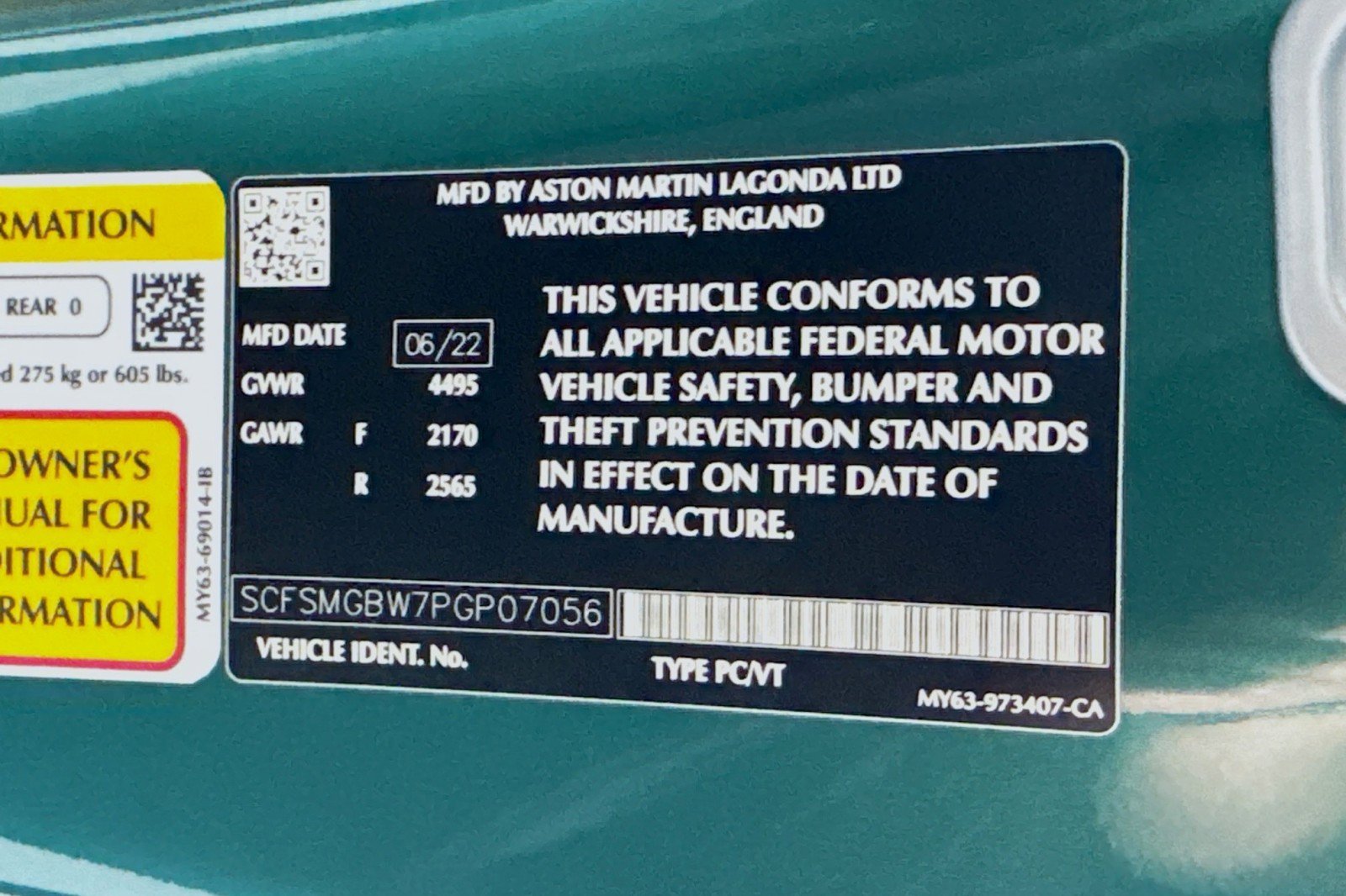 Used 2023 Aston Martin V8 Vantage Roadster image 25