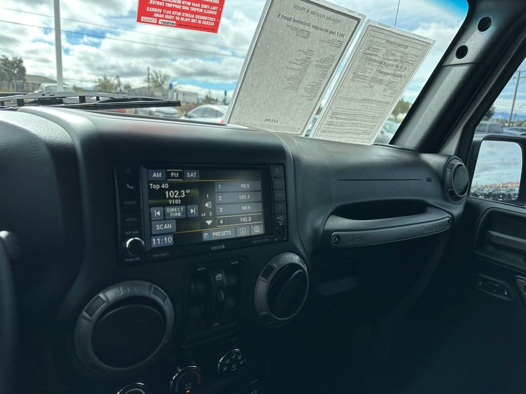 Used 2017 Jeep Wrangler Unlimited Sport w/ Quick Order Package 24S image 19