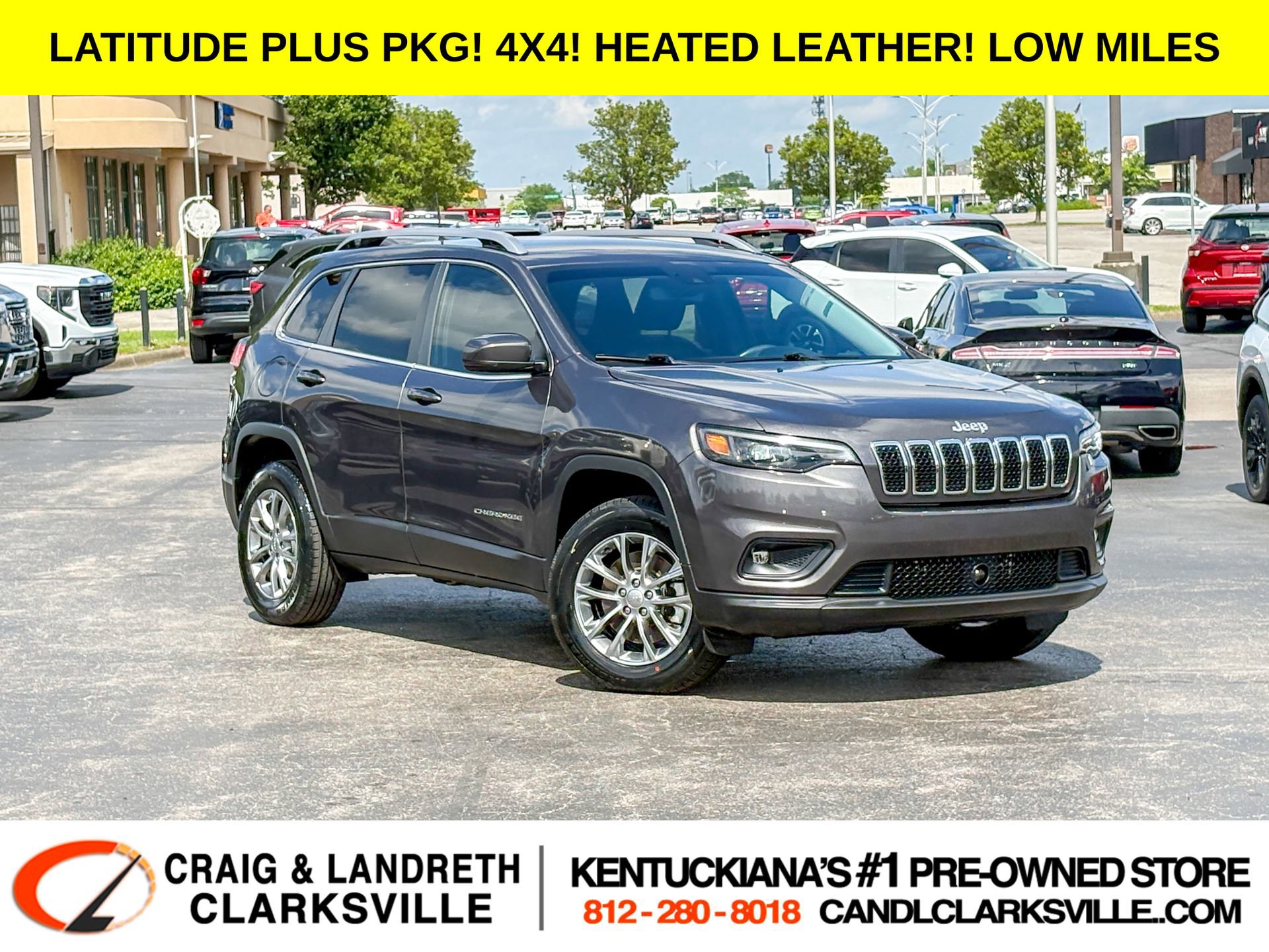 Used 2021 Jeep Cherokee Latitude Plus AWD/4WD image 1