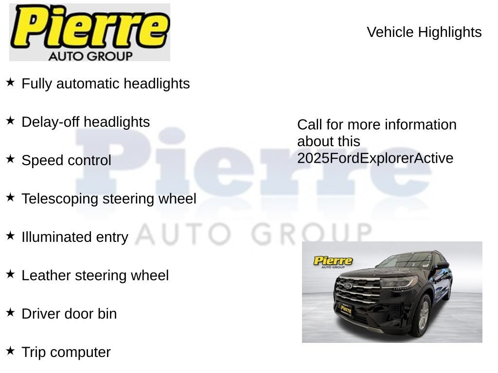 Used 2025 Ford Explorer Active AWD/4WD image 22