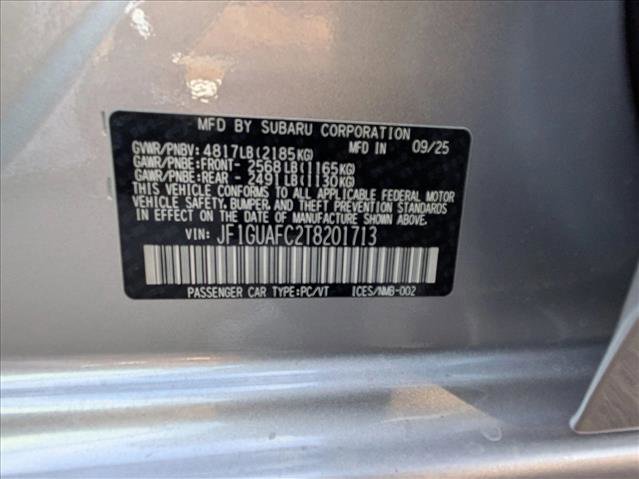 New 2026 Subaru Impreza 2.0i Sport image 22