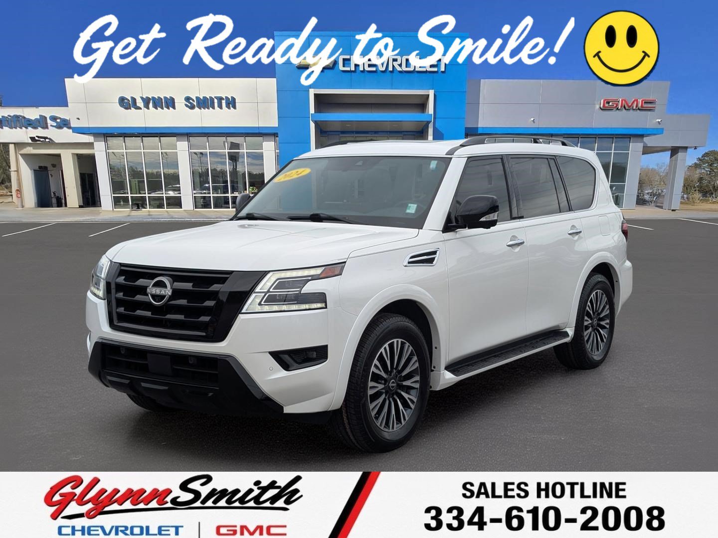 Used 2024 Nissan Armada SL w/ Midnight Edition Package RWD image 1