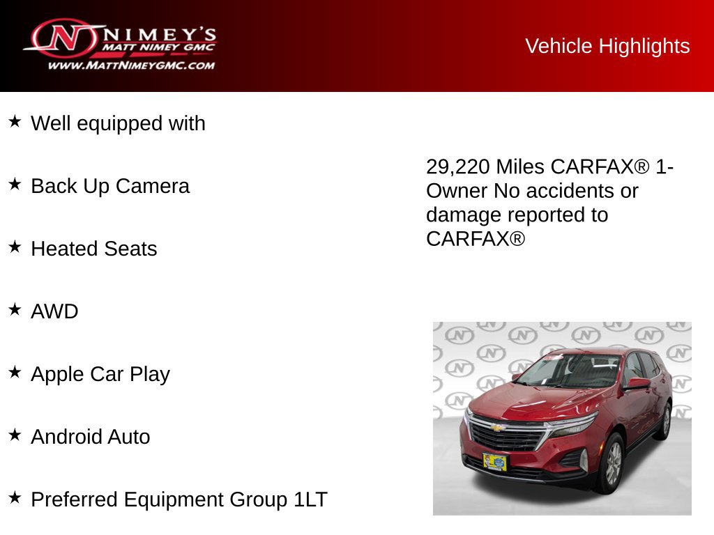 Used 2024 Chevrolet Equinox LT AWD/4WD image 5