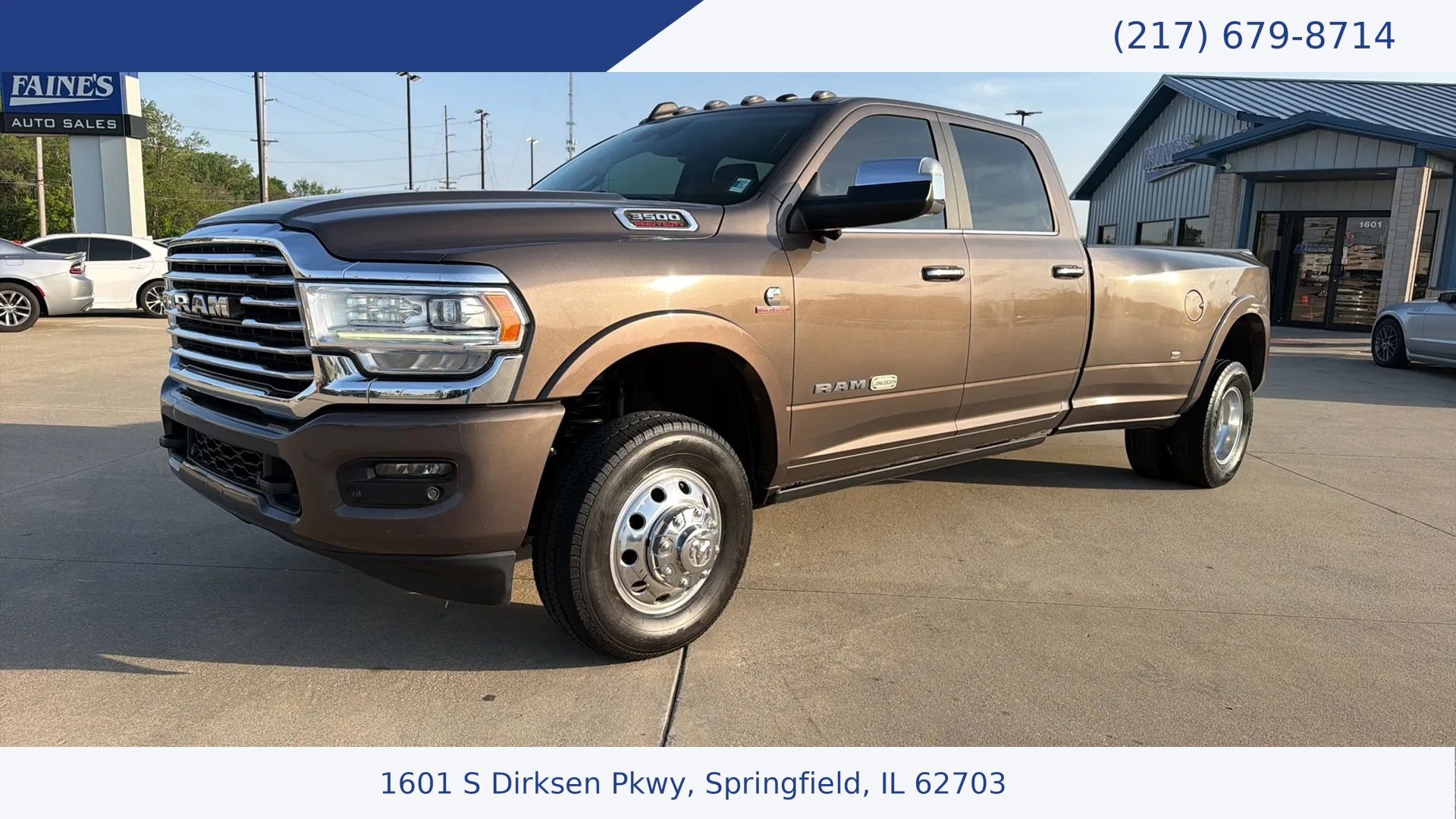 Used 2019 RAM 3500 Limited w/ Max Tow Package