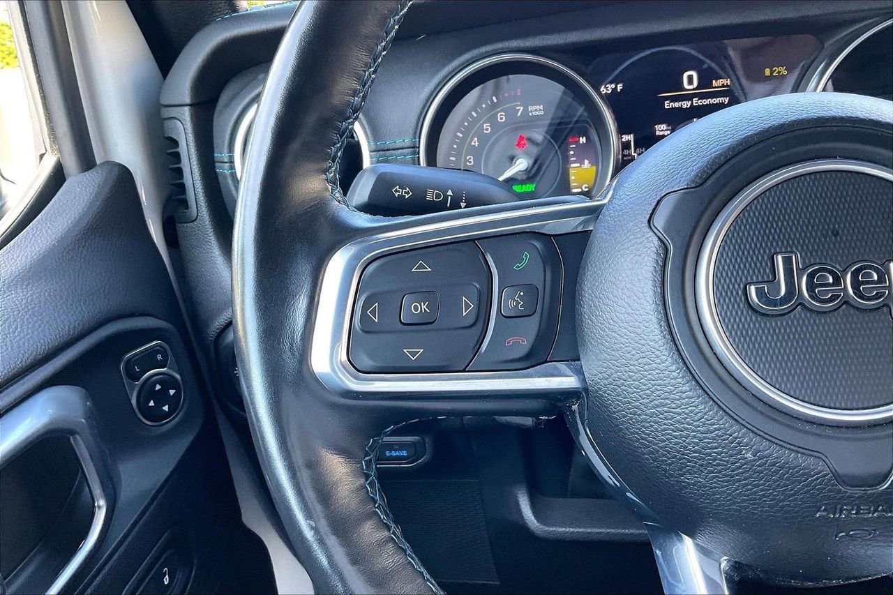 Certified 2023 Jeep Wrangler Unlimited Rubicon 4xe w/ Cold Weather Group image 29