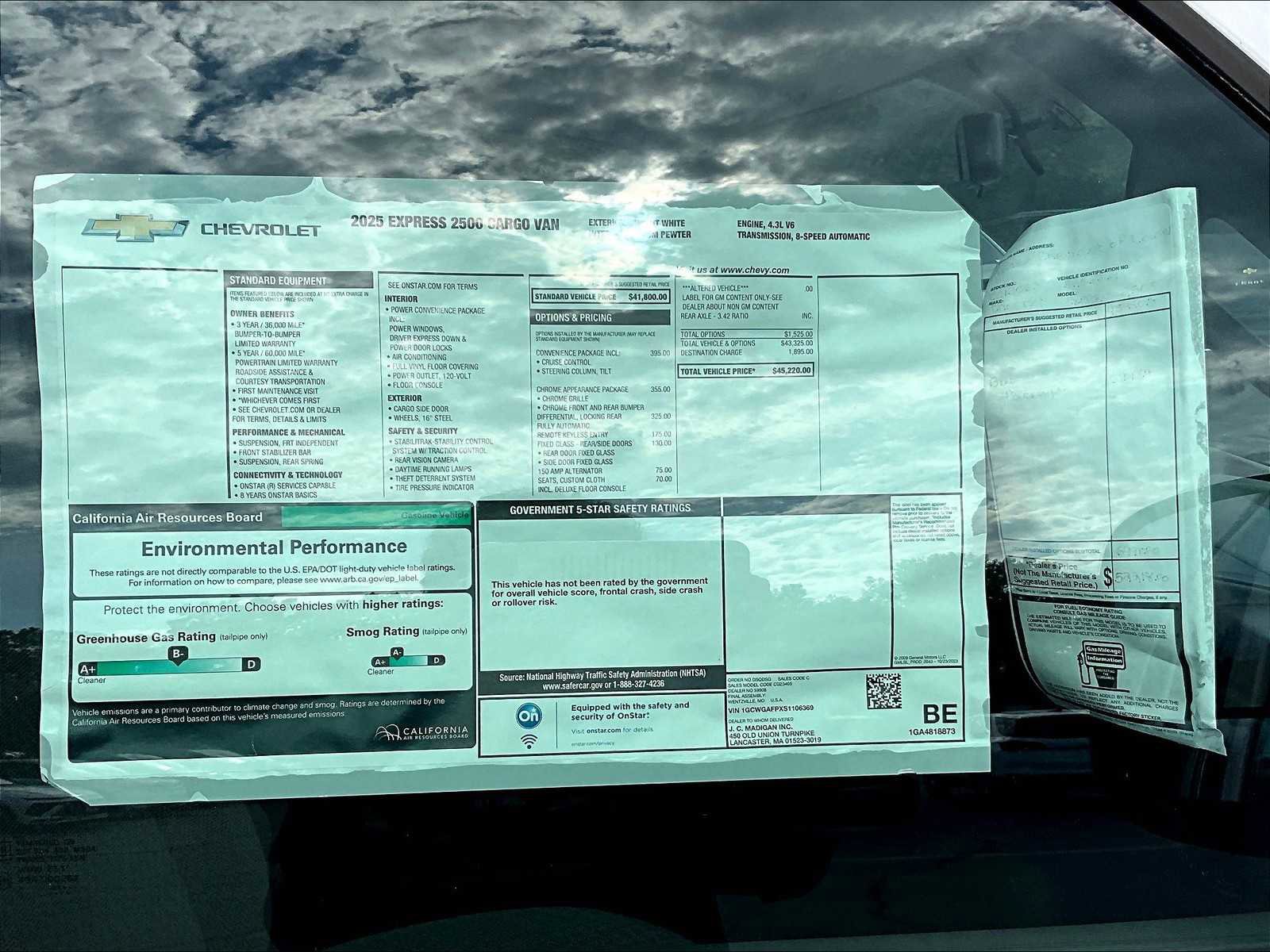 New 2025 Chevrolet Express 2500 w/ Driver Convenience Package image 27