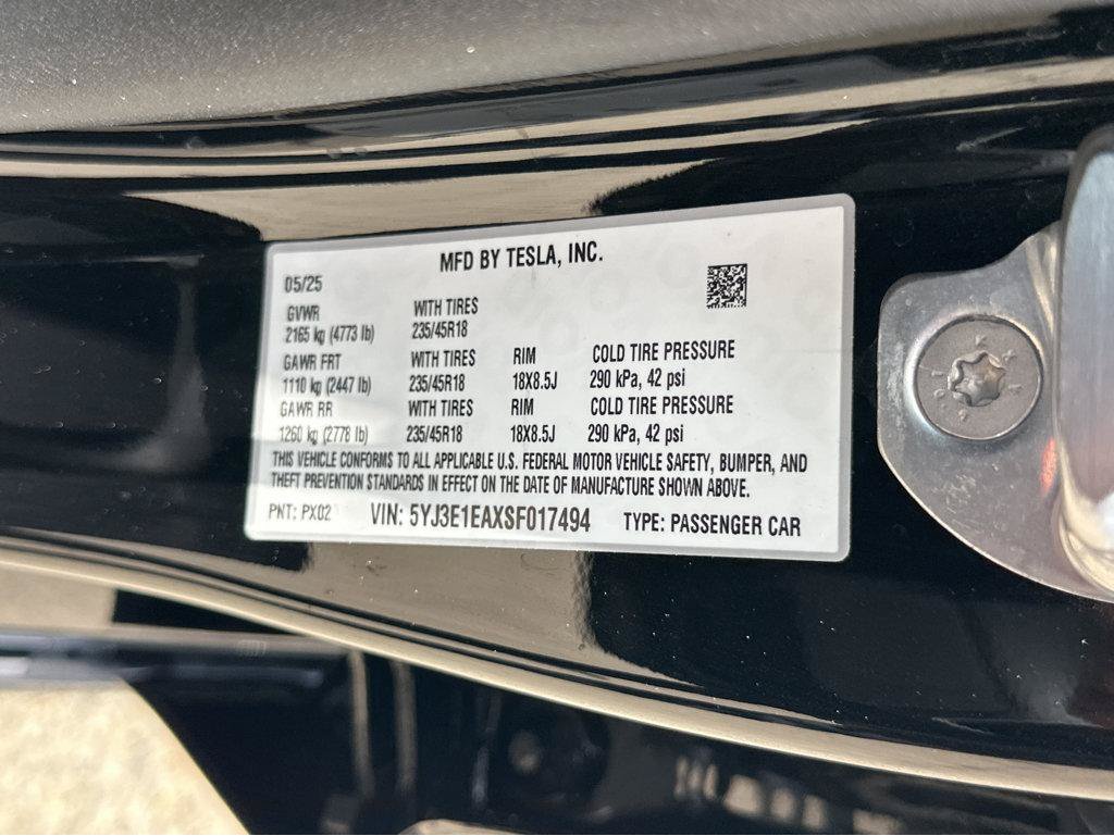 Used 2025 Tesla Model 3 Long Range RWD image 38