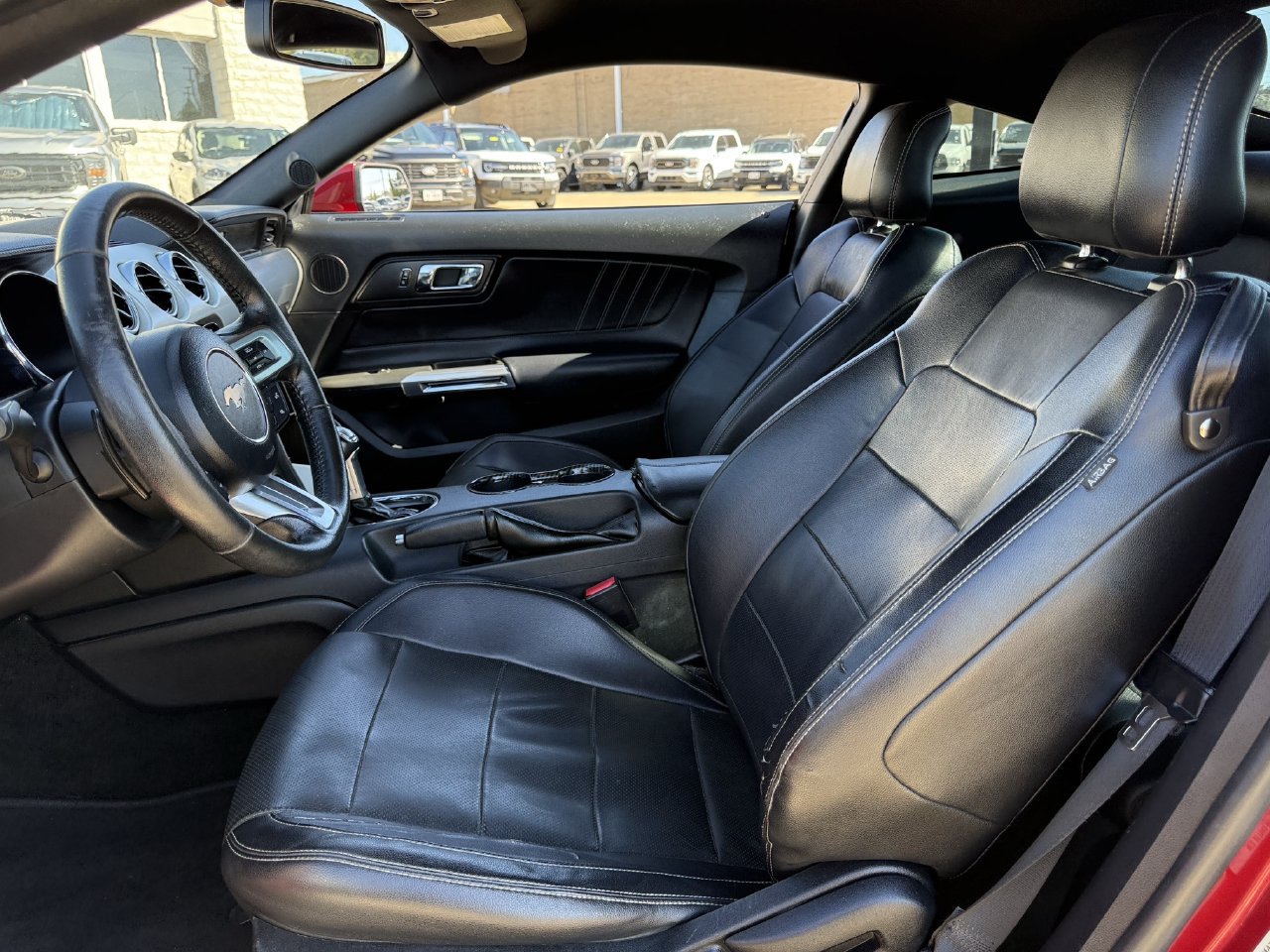 Used 2016 Ford Mustang Premium w/ Wheel & Stripe Package RWD image 24