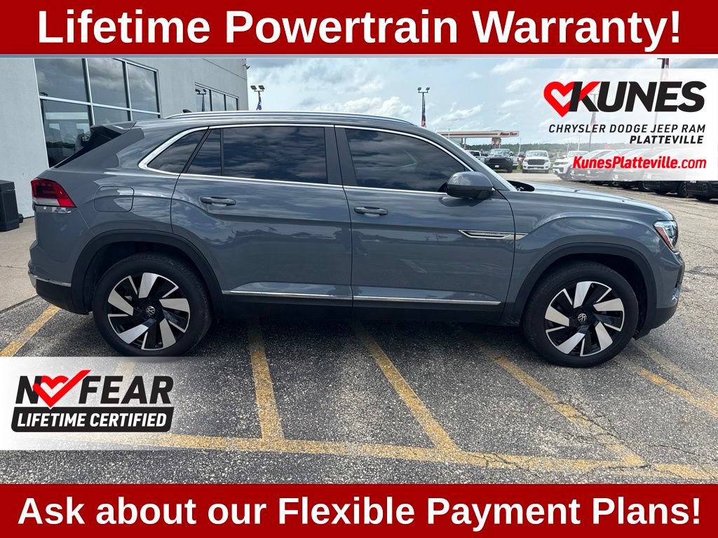 Used 2024 Volkswagen Atlas Cross Sport SEL AWD/4WD image 3