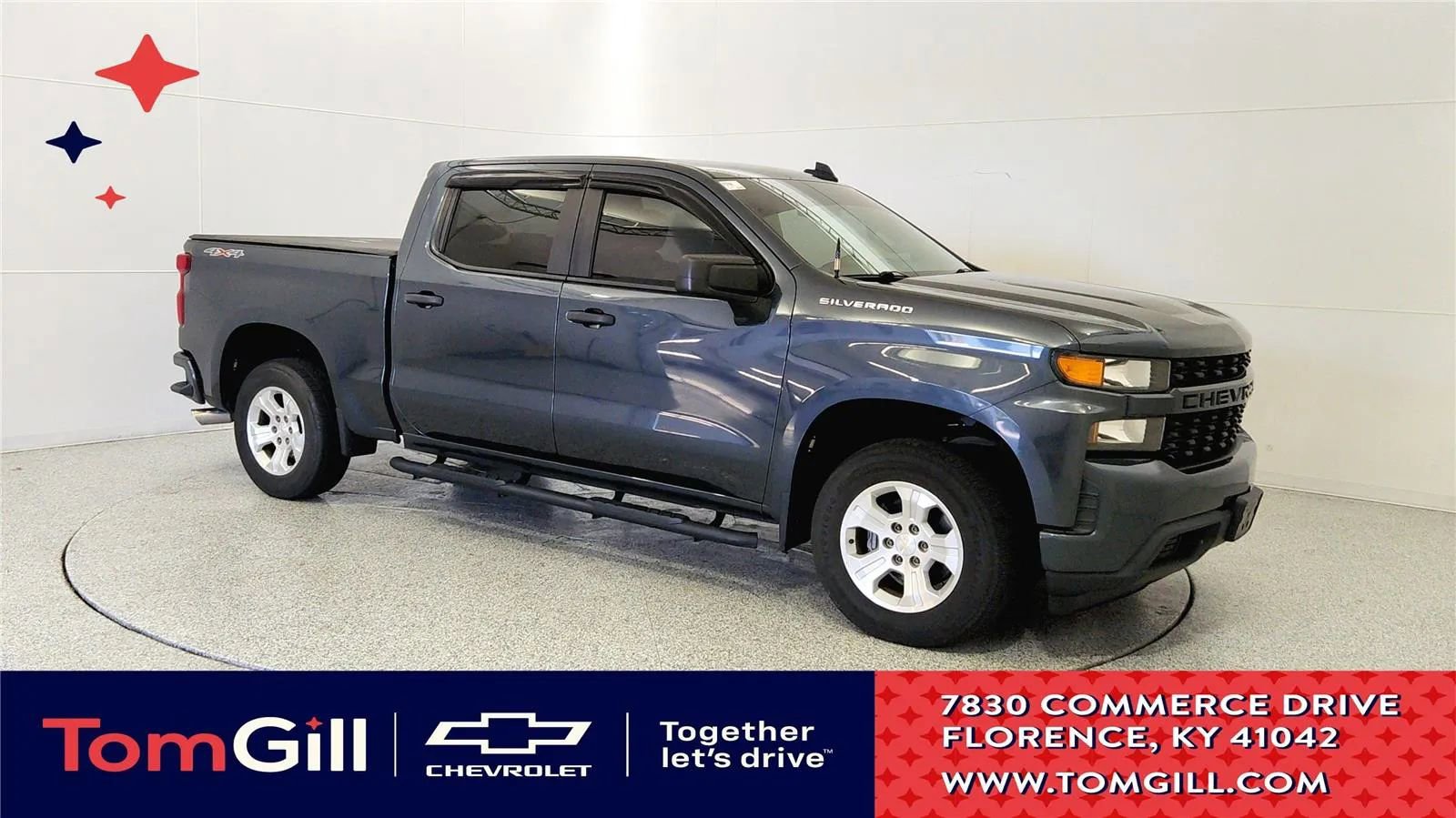 Used 2019 Chevrolet Silverado 1500 Custom w/ Custom Value Package AWD/4WD video 1