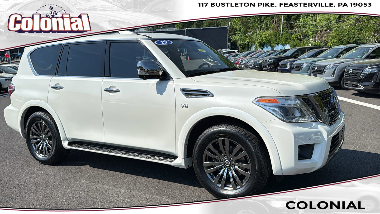 Certified 2019 Nissan Armada Platinum w/ Captain's Chairs Package AWD/4WD video 1