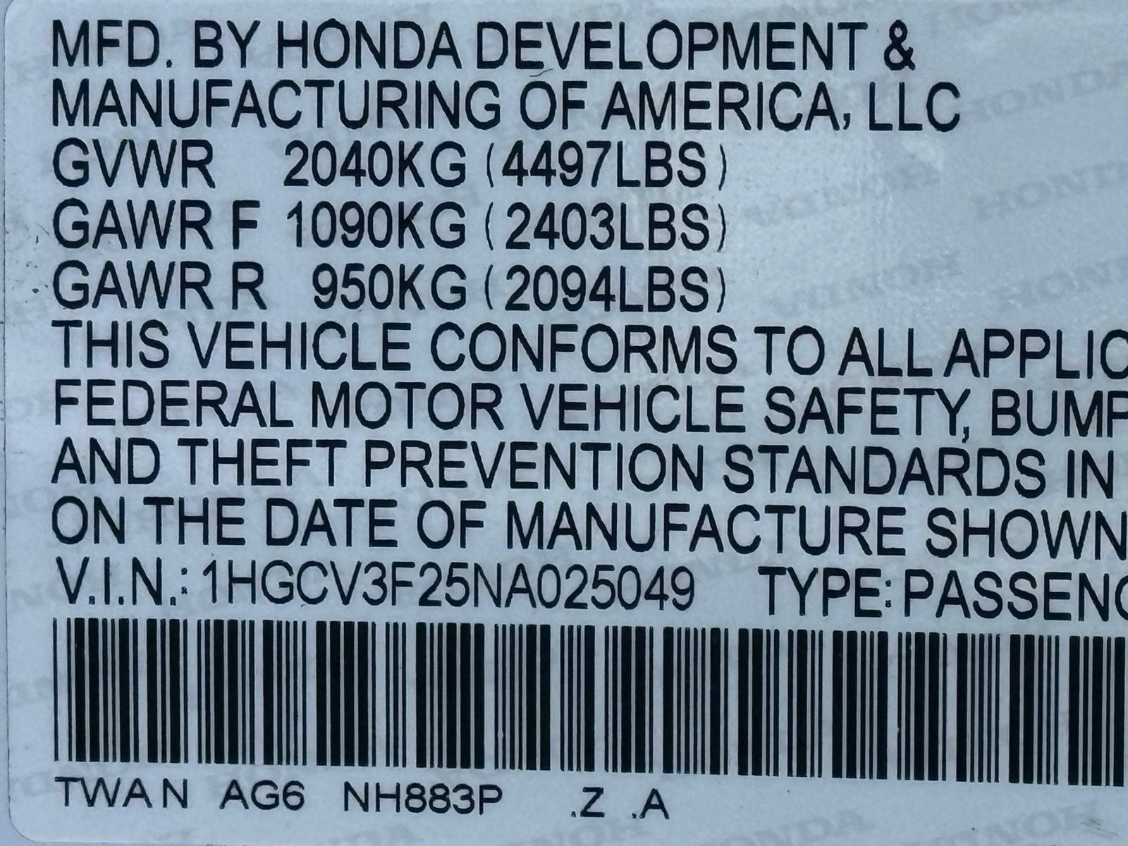 Used 2022 Honda Accord Sport image 51