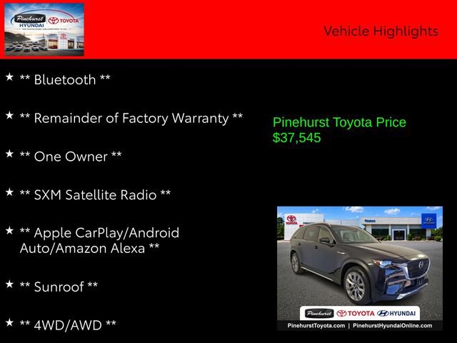 Used 2025 MAZDA CX-90 3.3 Turbo w/ Premium Plus Pkg AWD/4WD image 7