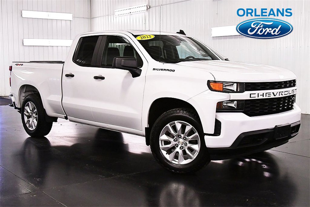Used 2022 Chevrolet Silverado 1500 Custom w/ LPO, Dark Essentials Package