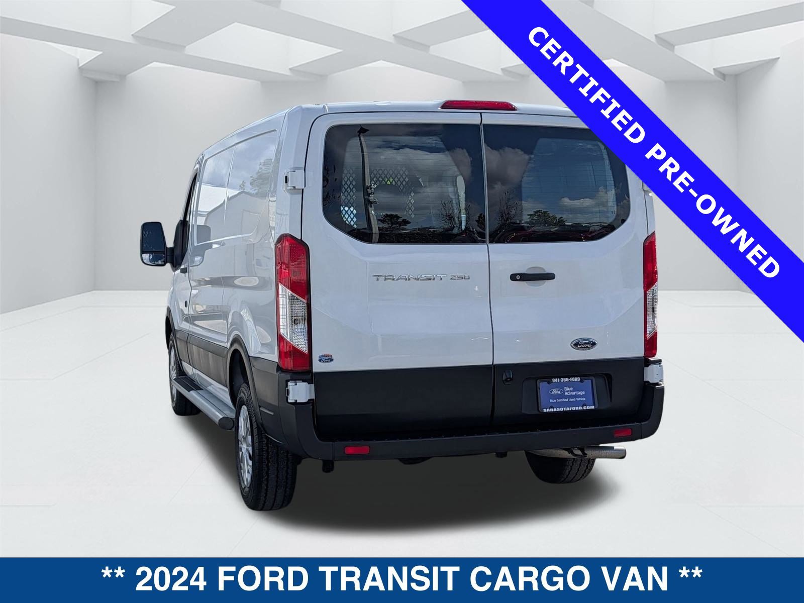 Certified 2024 Ford Transit 250 Low Roof w/ Exterior Upgrade Package RWD image 6