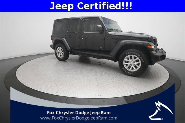 Certified 2023 Jeep Wrangler Sport S image 13