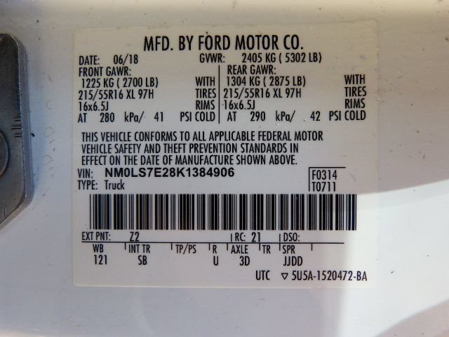 Used 2019 Ford Transit Connect XL FWD image 37