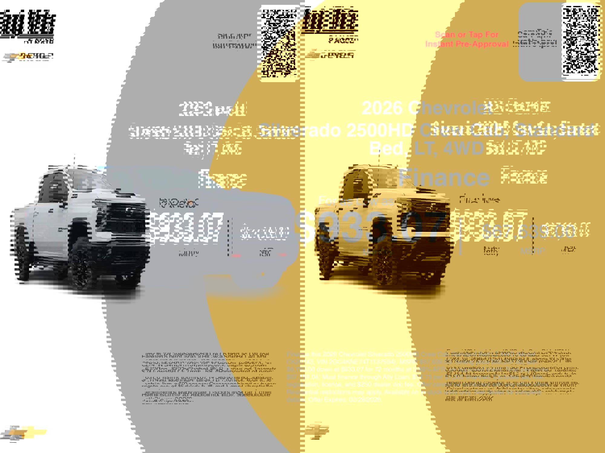 New 2026 Chevrolet Silverado 2500 LT w/ Trail Boss Package image 6