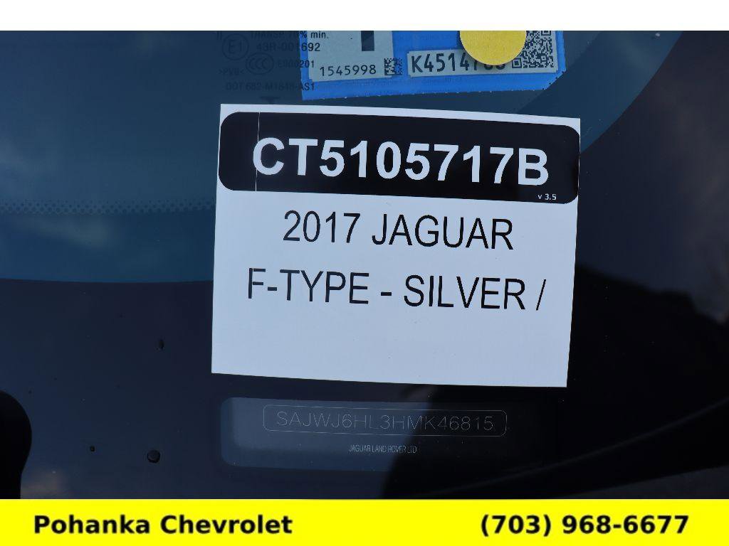Used 2017 Jaguar F-TYPE R image 37