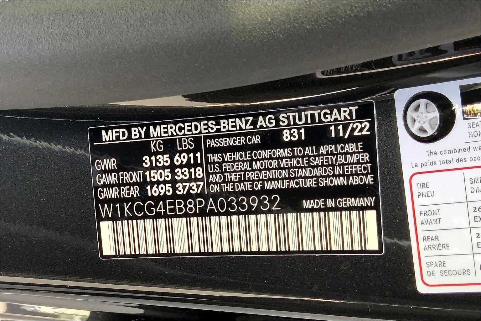 Used 2023 Mercedes-Benz EQS 580 4MATIC Sedan image 16