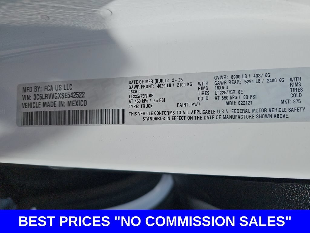 Used 2025 RAM ProMaster 2500 w/ U-Haul Equipment Group FWD image 41