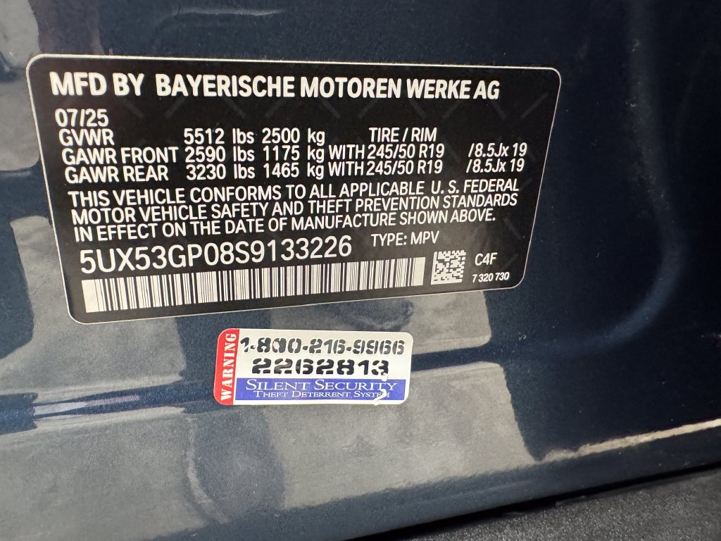 Certified 2025 BMW X3 xDrive30i w/ Premium Package AWD/4WD image 31
