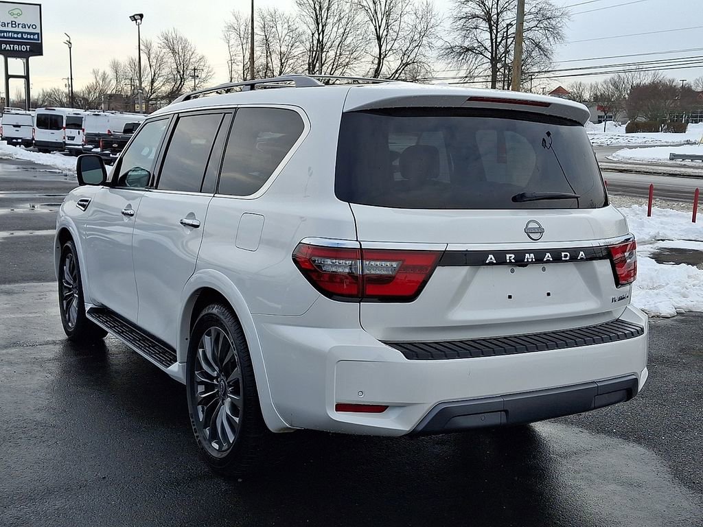 Certified 2024 Nissan Armada Platinum w/ Captain's Chairs Package image 4