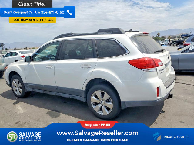 Used 2012 Subaru Outback 3.6R Limited AWD/4WD image 3
