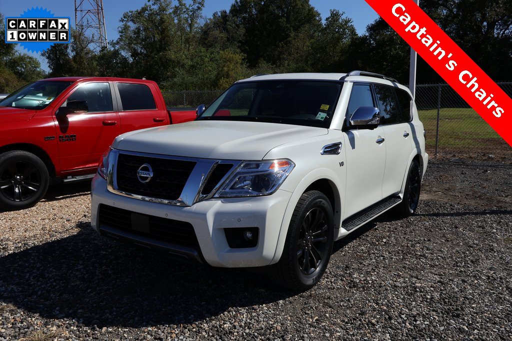 Used 2020 Nissan Armada Platinum w/ Captain's Chairs Package