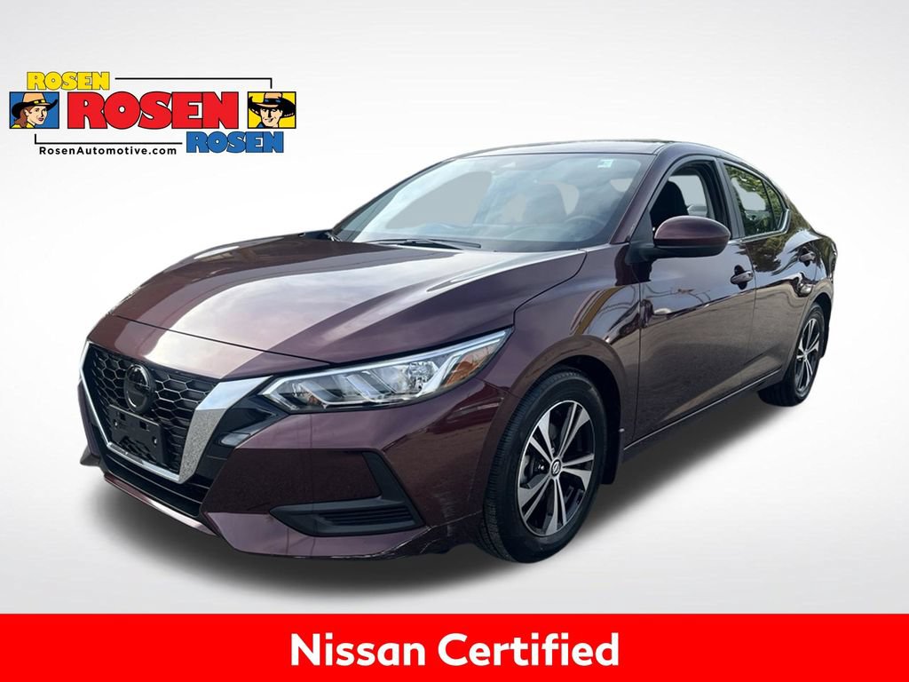 Certified 2023 Nissan Sentra SV w/ All-Weather Package FWD image 1
