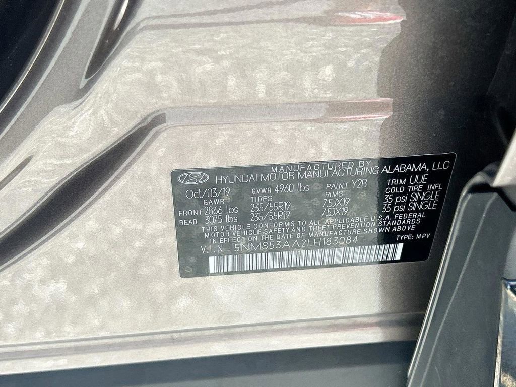 Used 2020 Hyundai Santa Fe Limited image 41