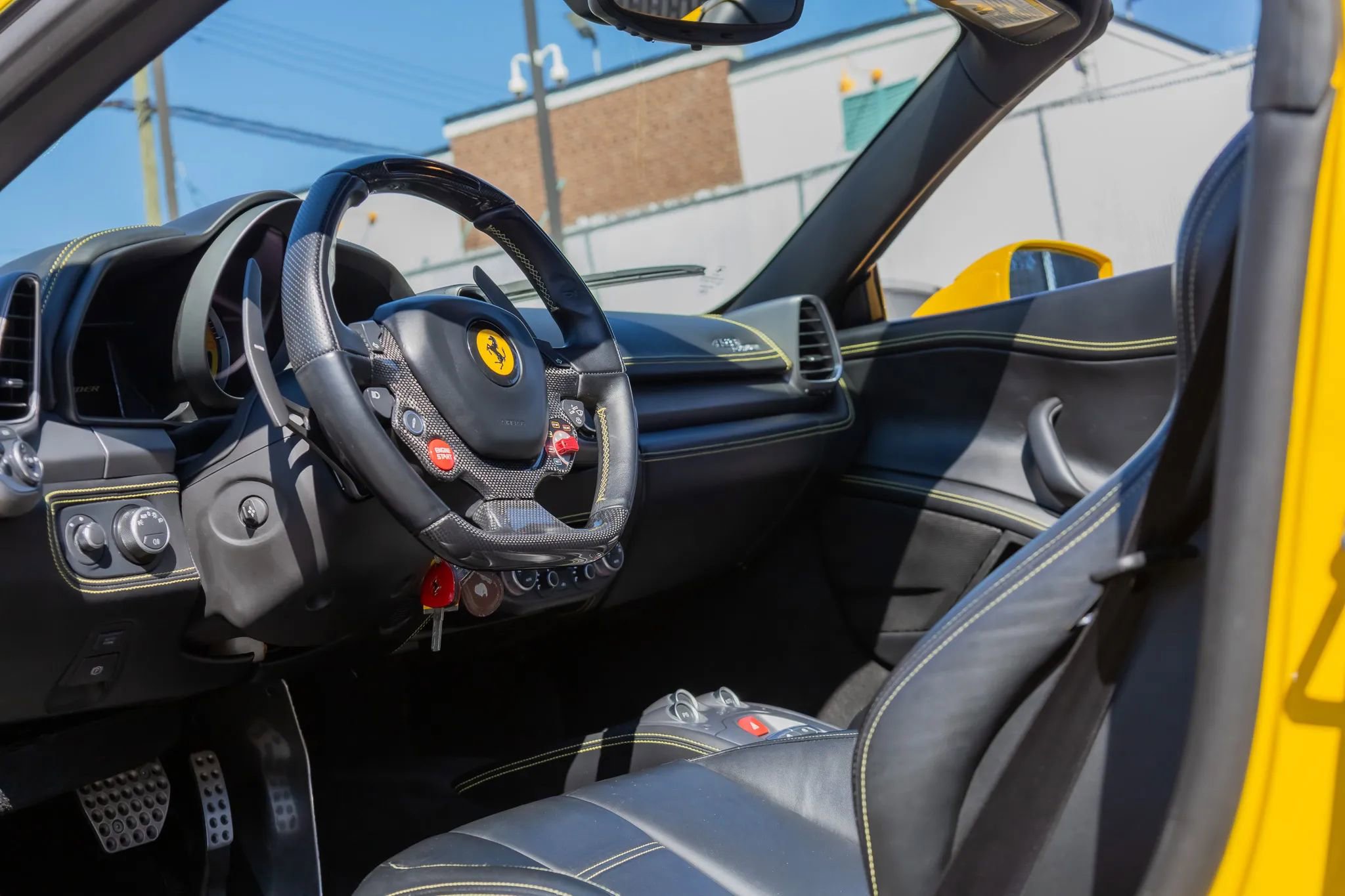 Used 2015 Ferrari 458 Spider Convertible 2D image 58